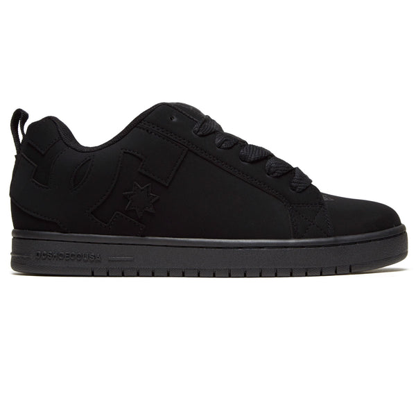 2006 DC Shoes DC Court Graffik Black Low Top Suede Sneakers New Amazon.com | DC Men main image 3