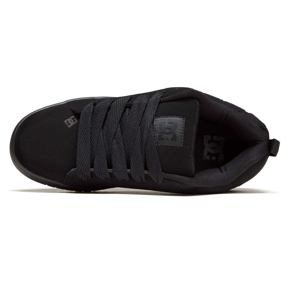 DC Court Graffik Shoes - Black/Black/Black image 3