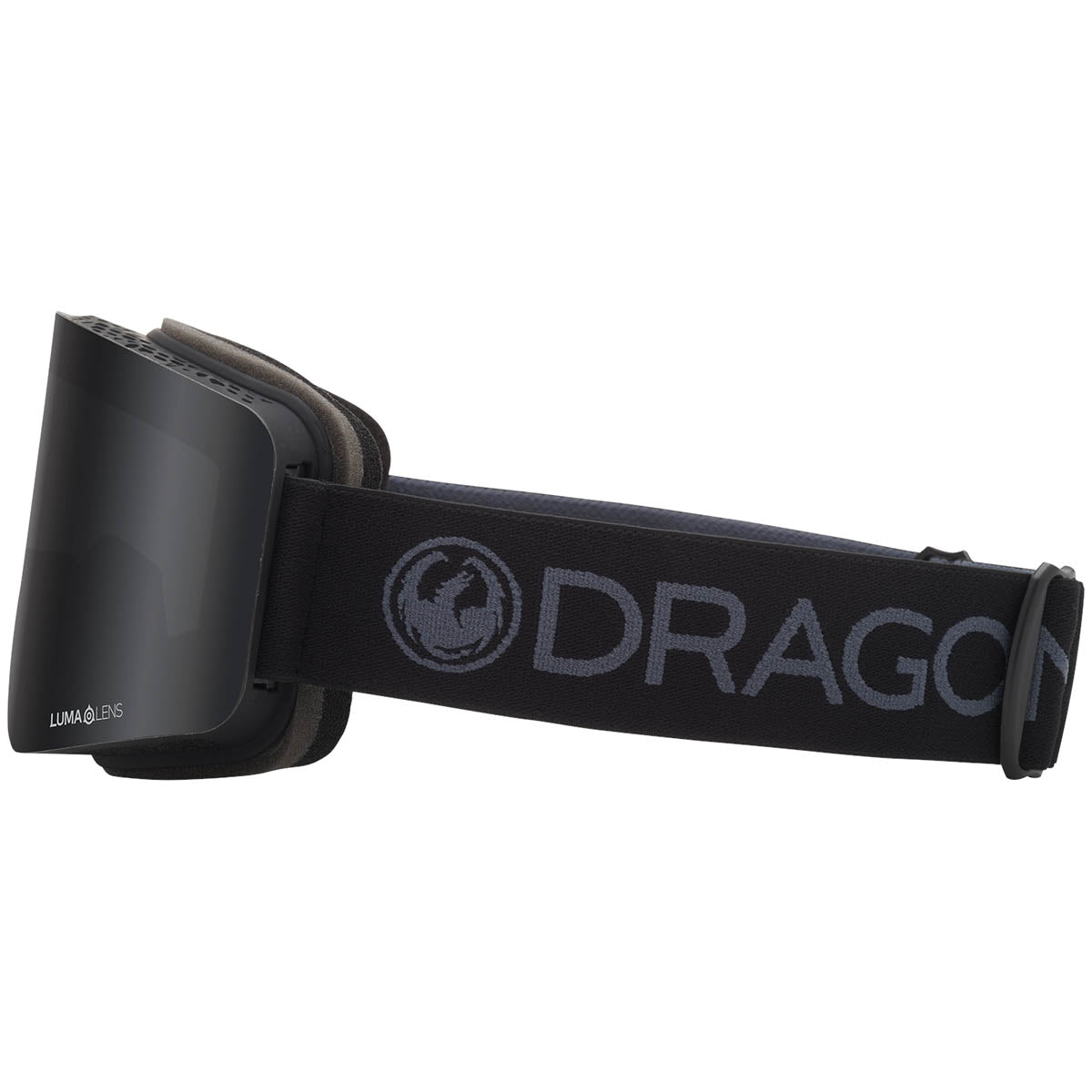 Dragon R1 Otg Snowboard Goggles - Blackout/Lumalens Dark Smoke image 2