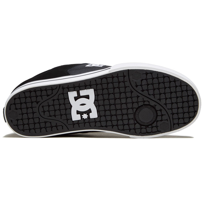 DC Pure Shoes - Black/Black/White