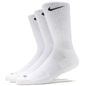 Nike Everyday Plus Cushioned 6 Pack of Socks - White/Black