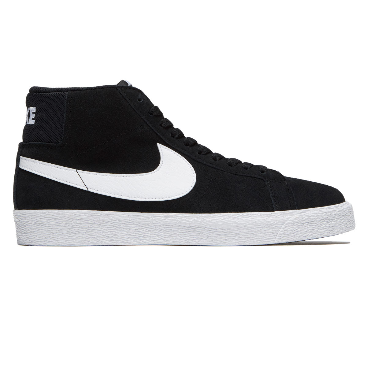 Nike SB Zoom Blazer Mid Shoes - Black/White/White image 1