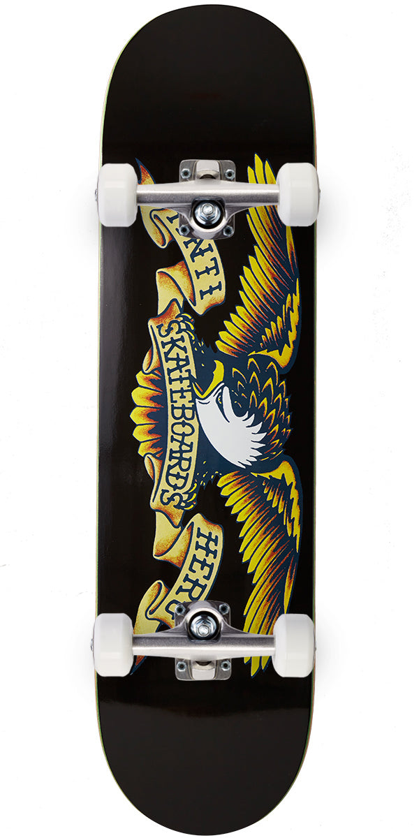 Anti-Hero Classic Eagle Skateboard Complete - Black - 8.125