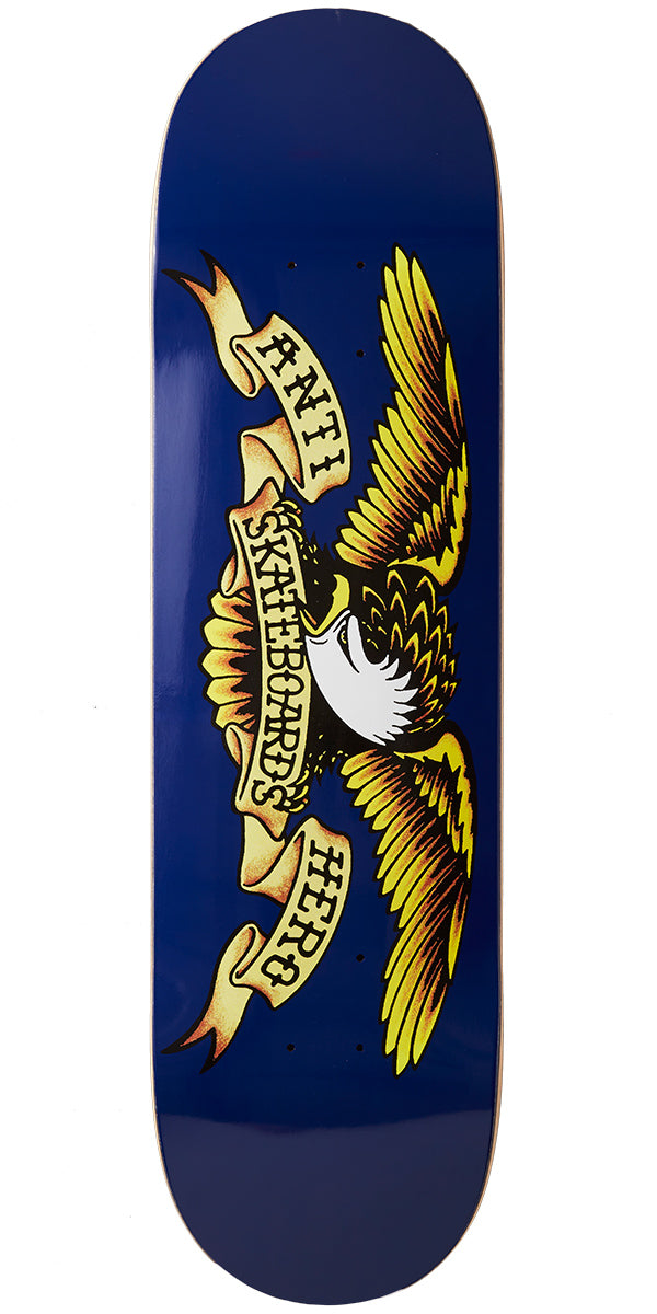 anti hero deck yugioh Anti-Hero Classic Eagle Skateboard Deck - Black