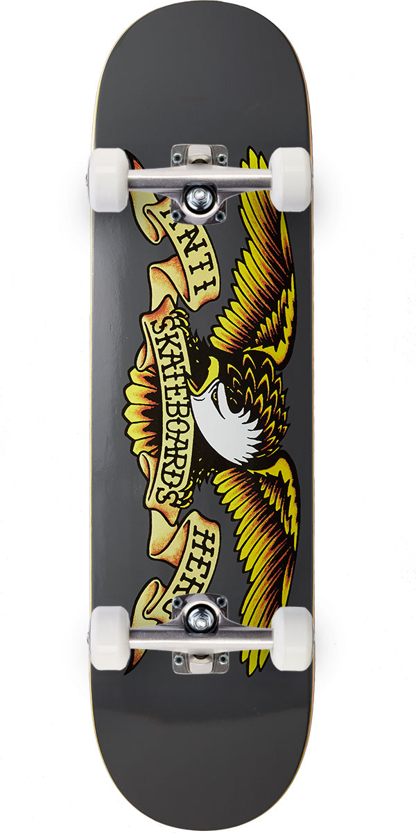 Anti-Hero Classic Eagle Skateboard Complete - Grey - 8.25