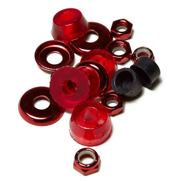 Thunder Bushing Rebuild Kit - Red - 90Du