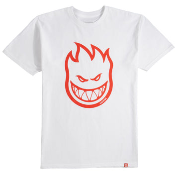 Spitfire Bighead T-Shirt - White/Red