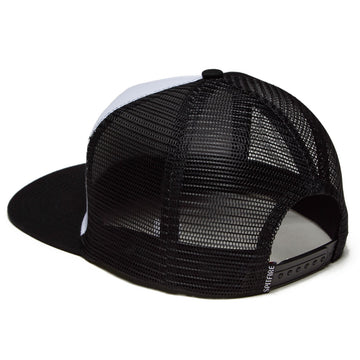 Spitfire Bighead Fill Trucker Hat - White/Black