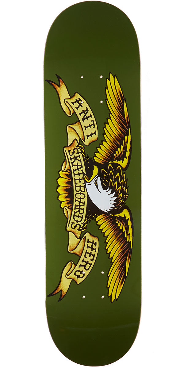 Anti-Hero Classic Eagle Skateboard Deck - Black - 8.125" CCS Anti-Hero Classic Eagle Skateboard Deck - Black - 8.125" CCS
