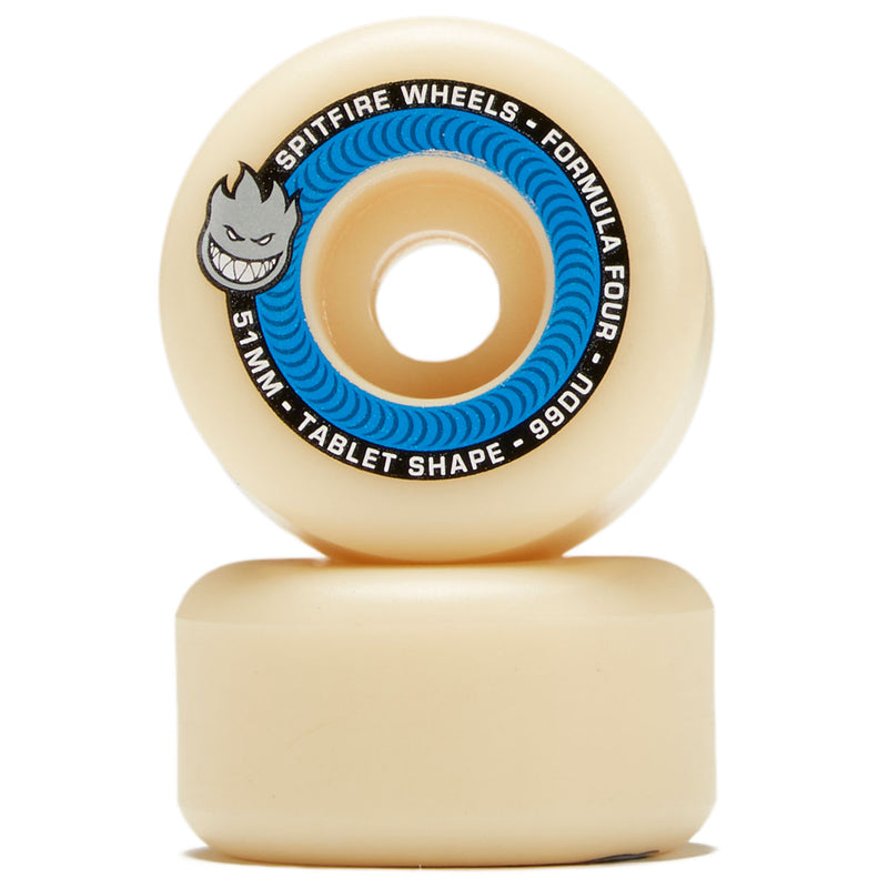 Spitfire F4 99 Tablet Skateboard Wheels - Natural - 51mm