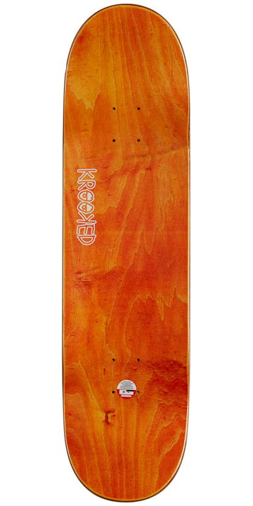 Krooked Team Eyes Skateboard Deck - 8.25