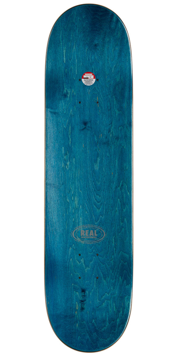 Real Team Classic Oval Skateboard Deck - Red - 8.12