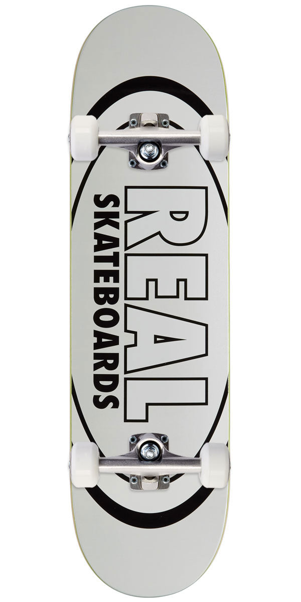 Real Team Classic Oval Skateboard Complete - Red - 8.12