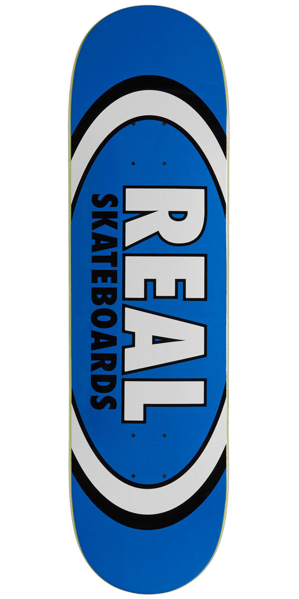 Real Team Classic Oval Skateboard Deck - Blue - 8.50