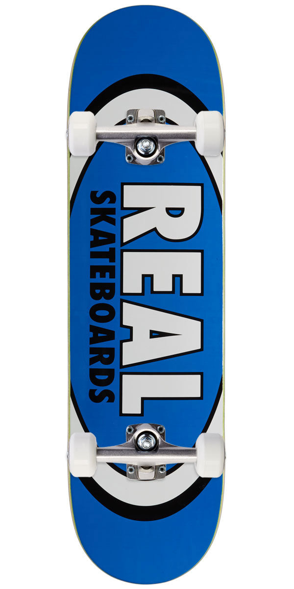Real Team Classic Oval Skateboard Complete - Red - 8.12
