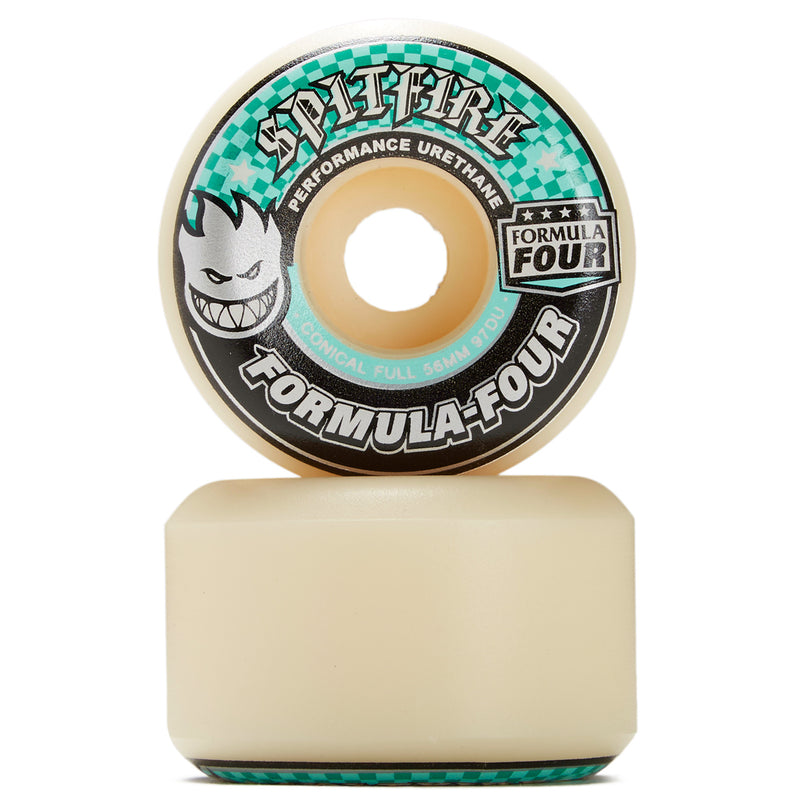 Spitfire F4 97d Conical Full Skateboard Wheels - 56mm