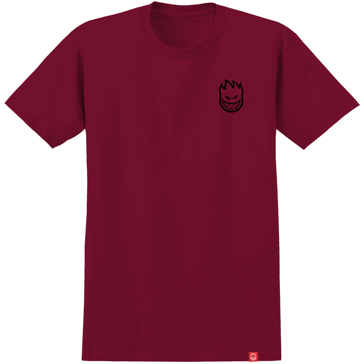 Spitfire Lil Bighead T-Shirt - Cardinal/Black image 1