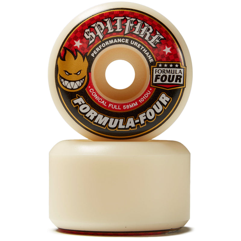 Spitfire F4 101d Conical Full Skateboard Wheels - 58mm