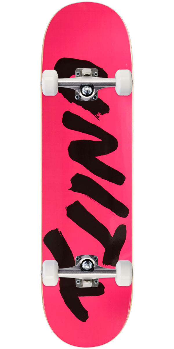 Unity Wet Black Skateboard Complete - Pink - 8.25