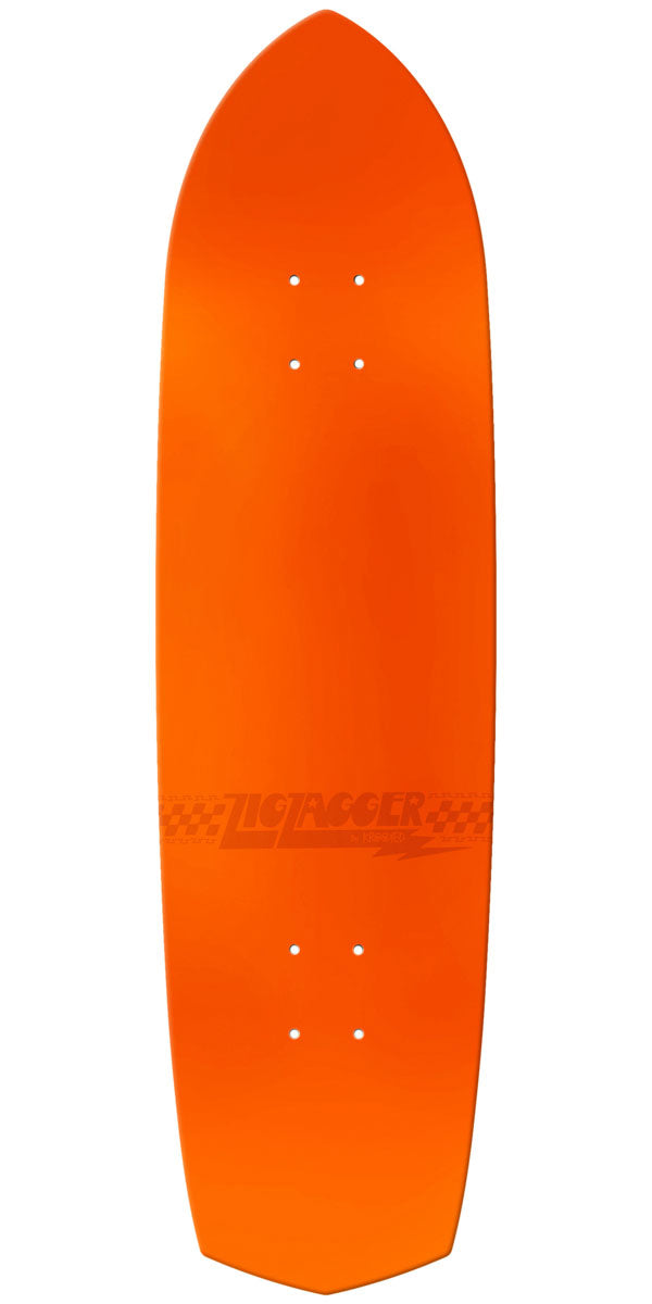 Krooked Zig Zagger Tonals Skateboard Complete - Orange - 8.62