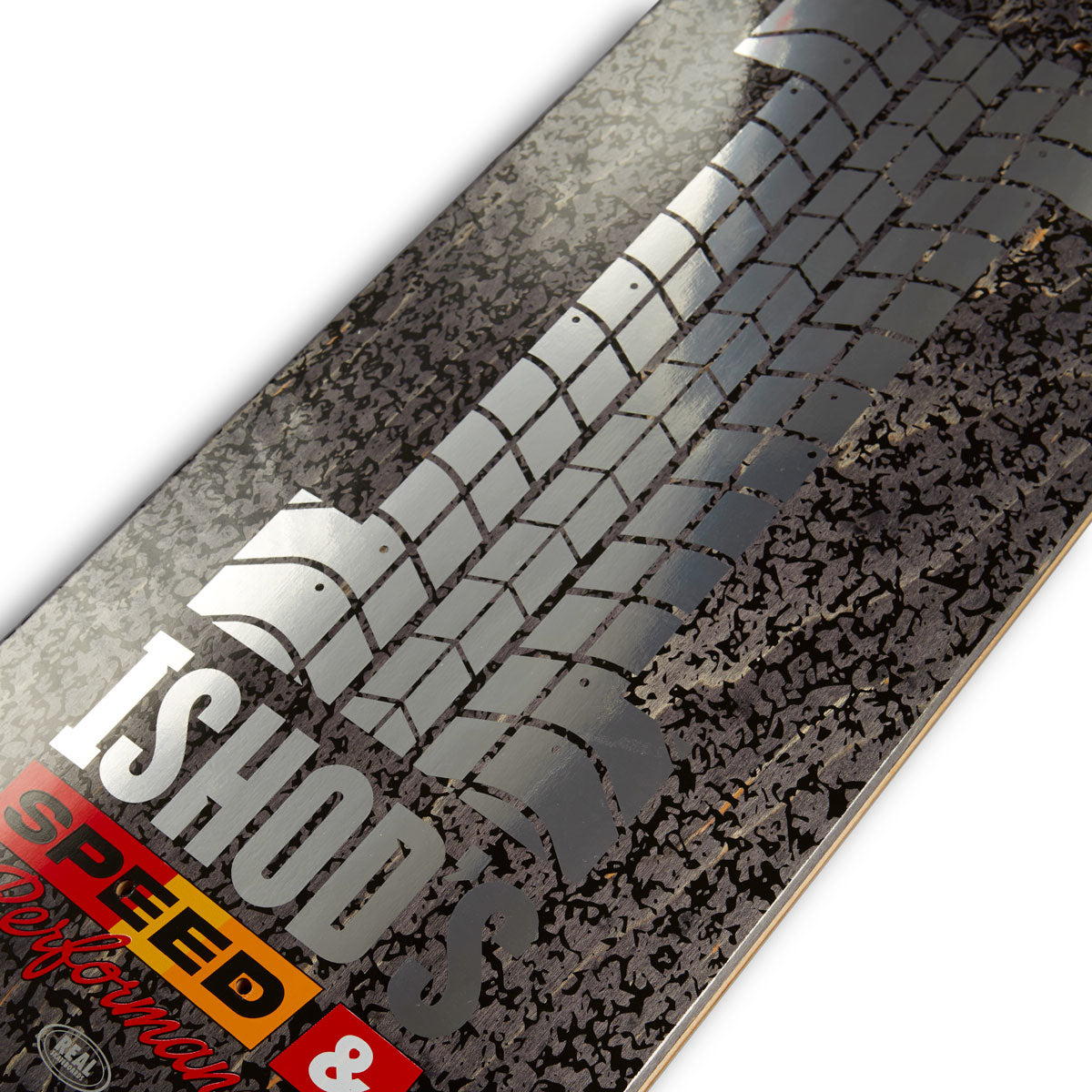 Real Ishod Spweedway Skateboard Deck - Black - 8.38