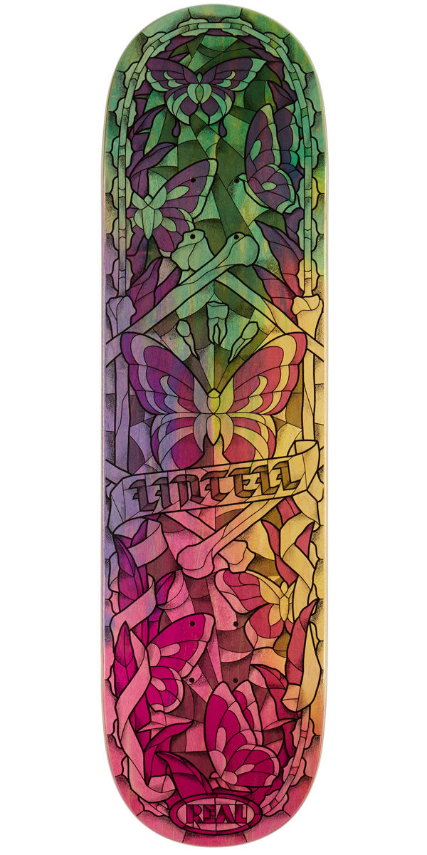 Real Lintell Chromatic Cathedral Full Skateboard Deck - 8.38