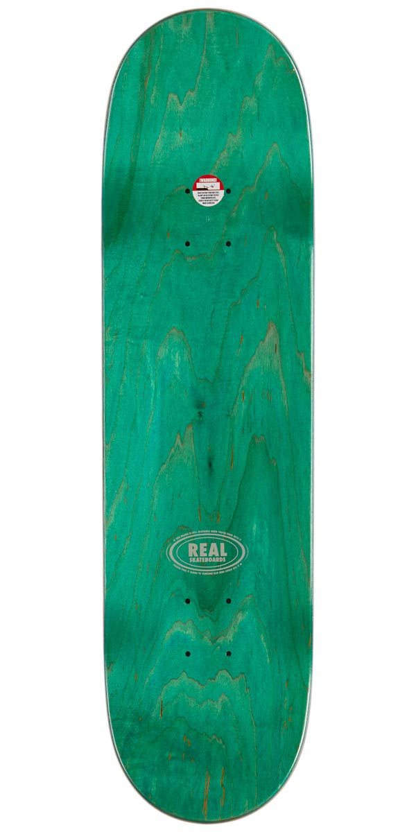 Real Zion Abstraction Skateboard Deck - Cream - 8.50