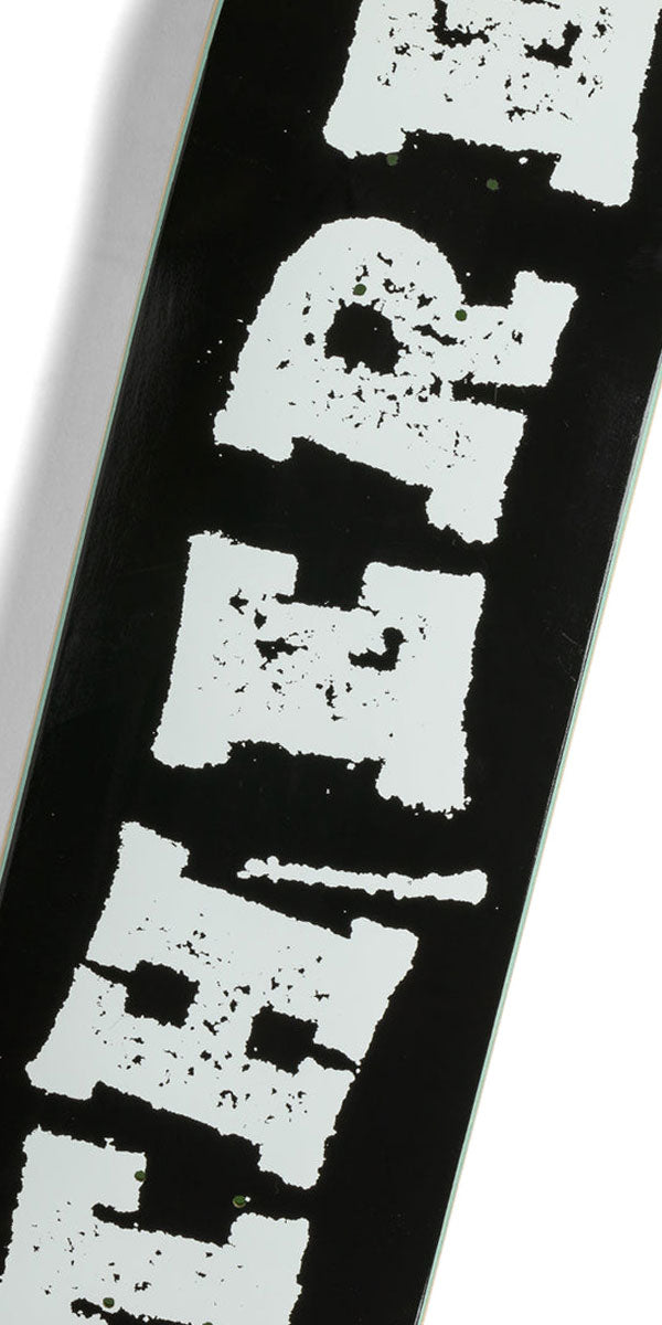 There Dsph Font Skateboard Deck - Black - 8.38