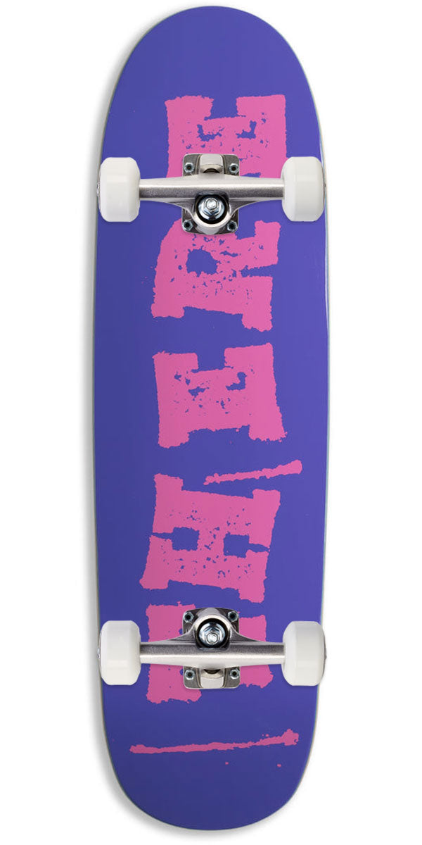 There Dsph Font Skateboard Complete - Purple - 9.30