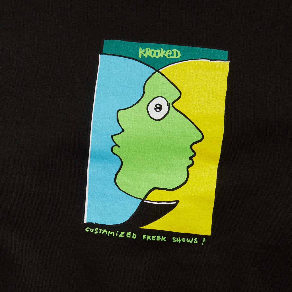 Krooked Freak Shows Sweatshirt - Black image 2