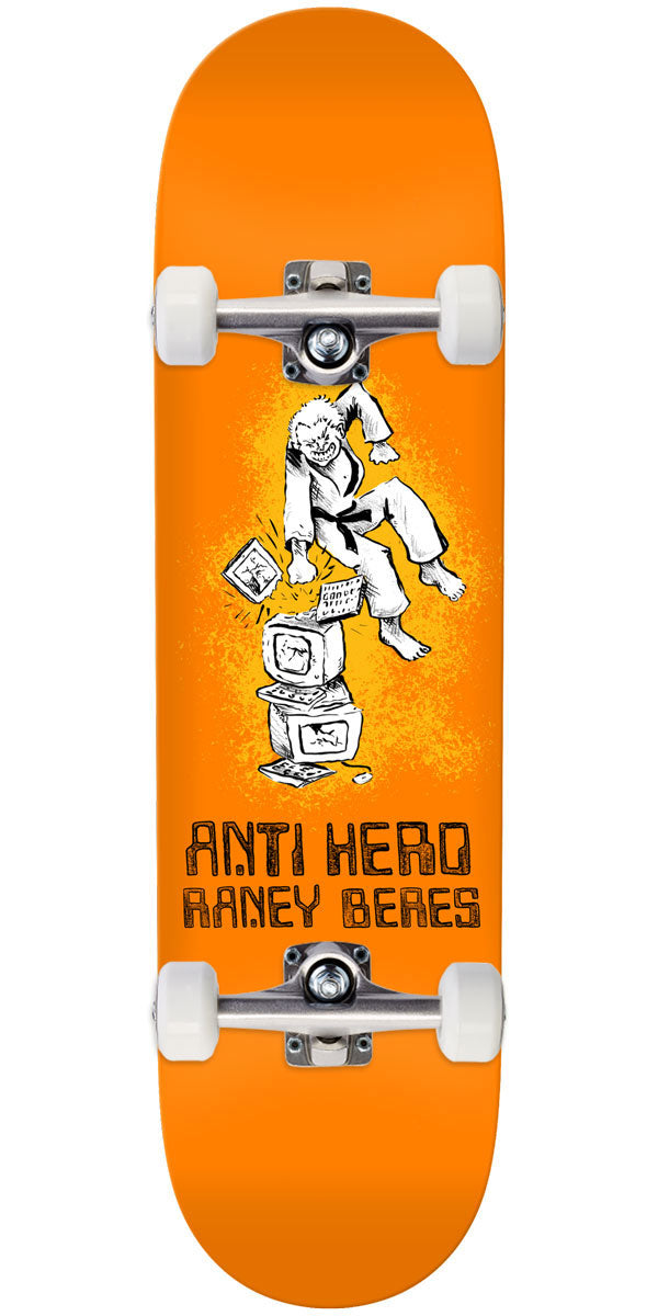 Anti-Hero Raney I Hate Computers Skateboard Complete - Orange - 8.40
