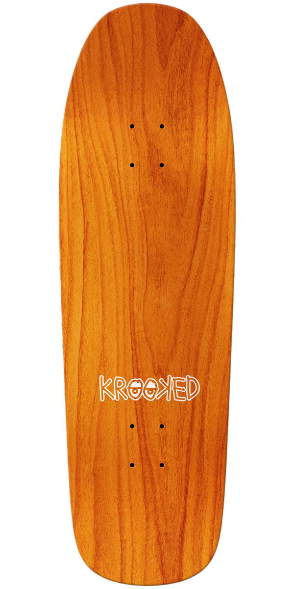 Krooked Sandoval Roll Out Skateboard Deck - Green - 9.81
