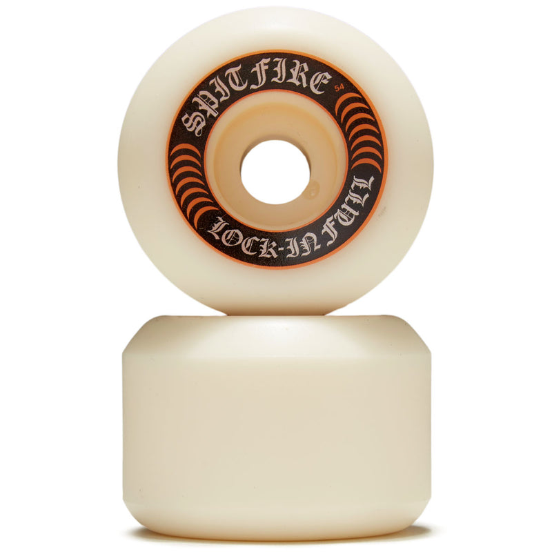 Spitfire F4 99d Lock-in Full Skateboard Wheels - Natural - 54mm