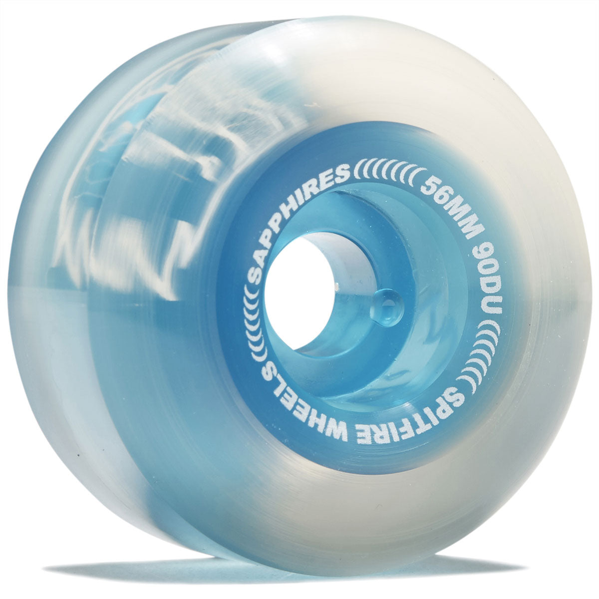 Spitfire 90d Sapphires Skateboard Wheels - Clear Purple - 58mm – CCS