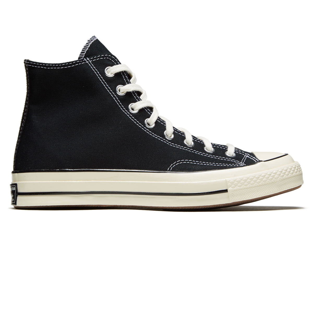 Converse Chuck 70 Hi Shoes - Black/Black/Egret image 1