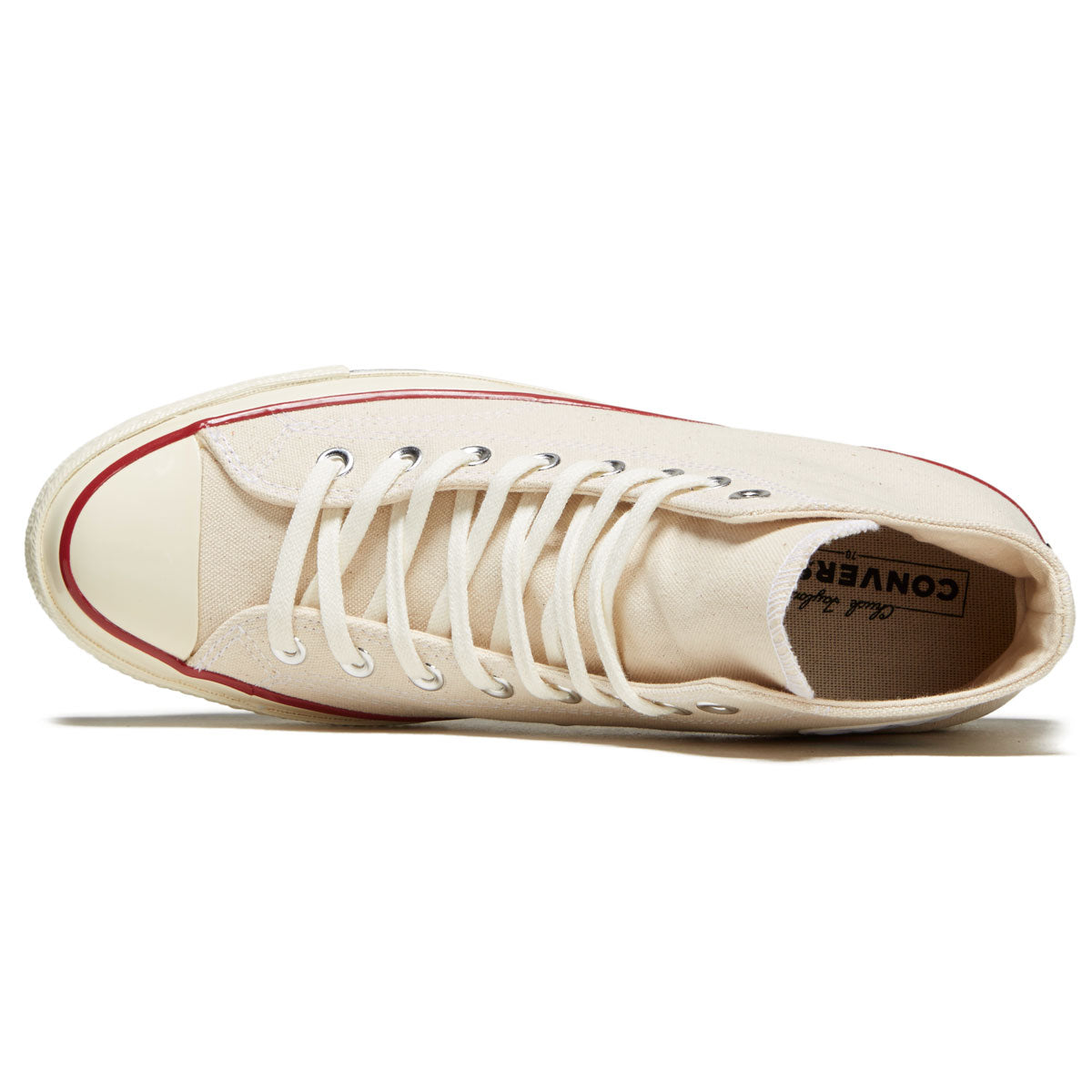 Converse Chuck 70 Hi Shoes - Parchment/Garnet/Egret image 3