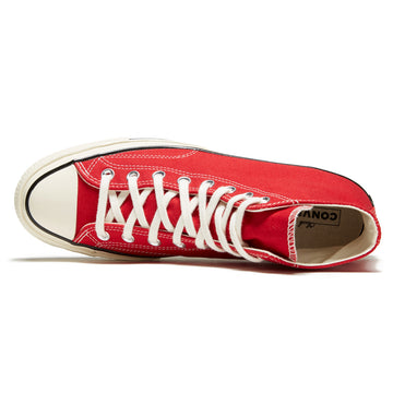 Converse Chuck 70 Hi Shoes - Enamel Red/Egret/Black