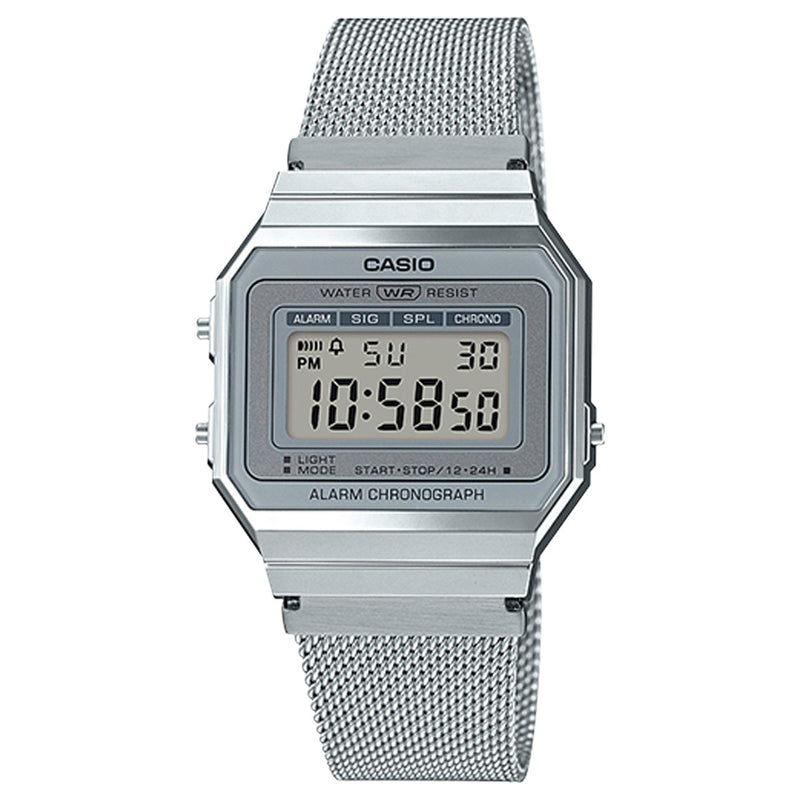 Casio A700WM-7AVT Watch - Silver