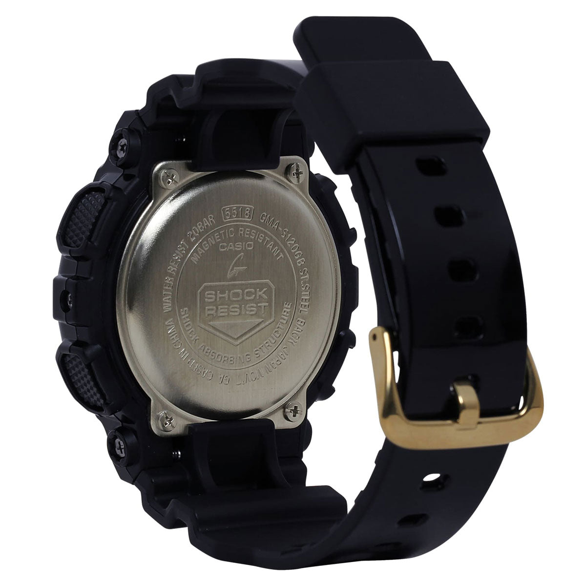 G-Shock GMAS120GB-1A Watch - Black/Gold image 4