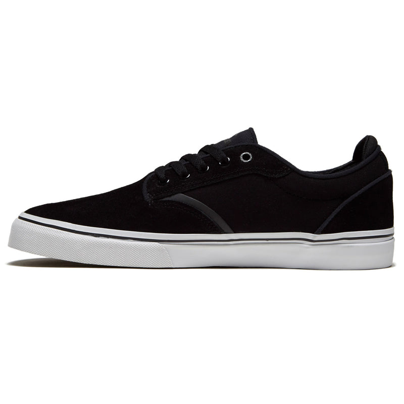 Emerica Dickson Shoes - Black/White/Gold