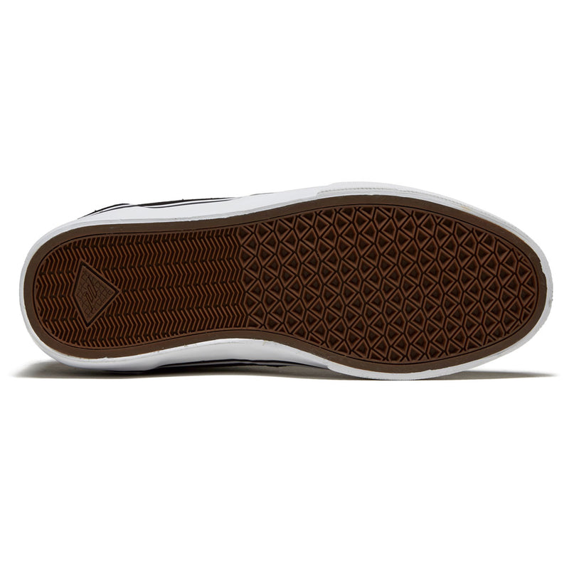 Emerica Dickson Shoes - Black/White/Gold