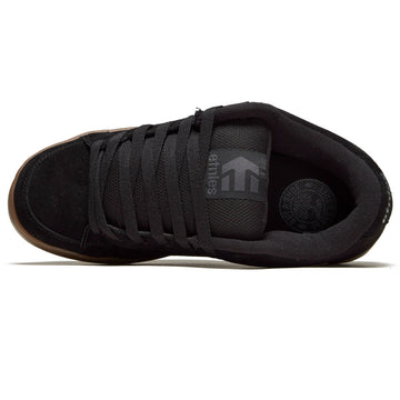 Etnies Kingpin Shoes - Black/Dark Grey/Gum