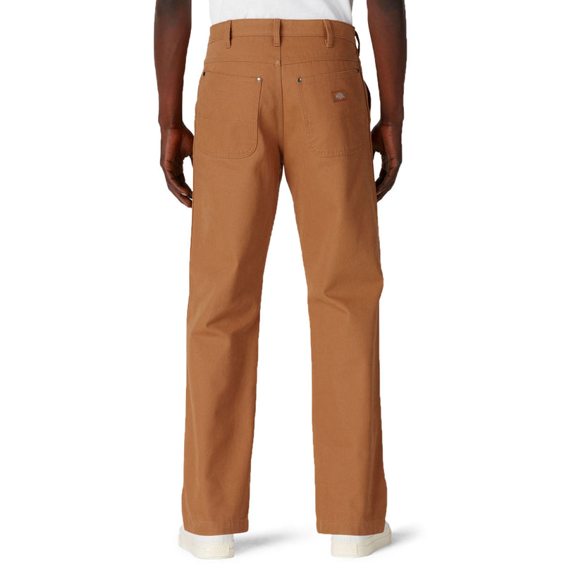 Dickies Double Front Duck Pants - Stonewashed Brown Duck