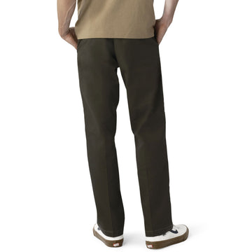 Dickies Regular Fit Double Knee Pants - Olive Green