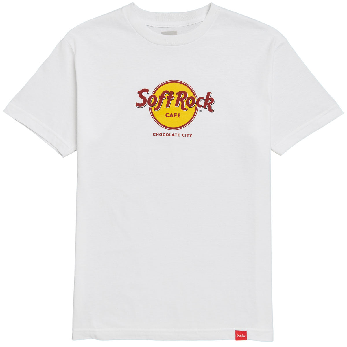 Chocolate Soft Rock T-Shirt - White image 1