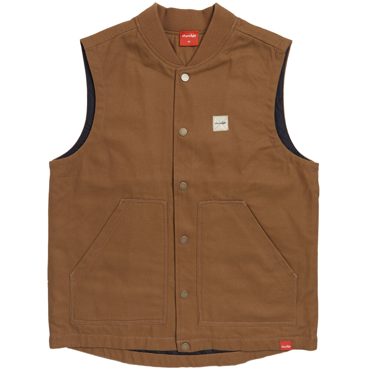 Chocolate Work Vest Jacket - Saddle image 1