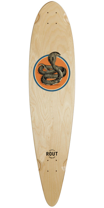 Rout Threat Pintail Longboard Deck