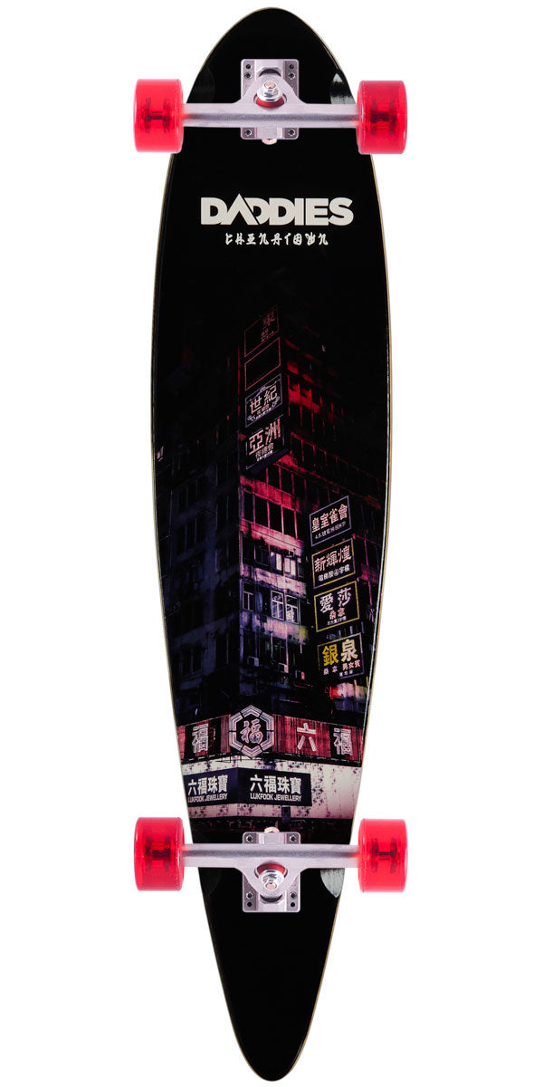 Daddies Chinatown Pintail Longboard Complete image 1