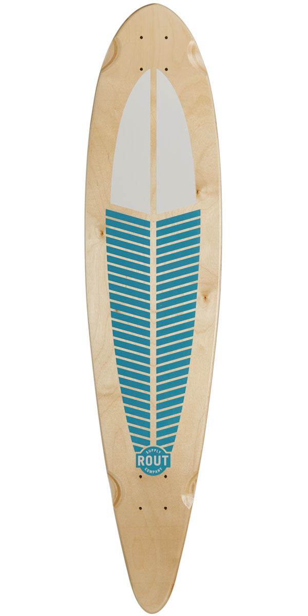 Rout Plume Pintail Longboard Deck image 1