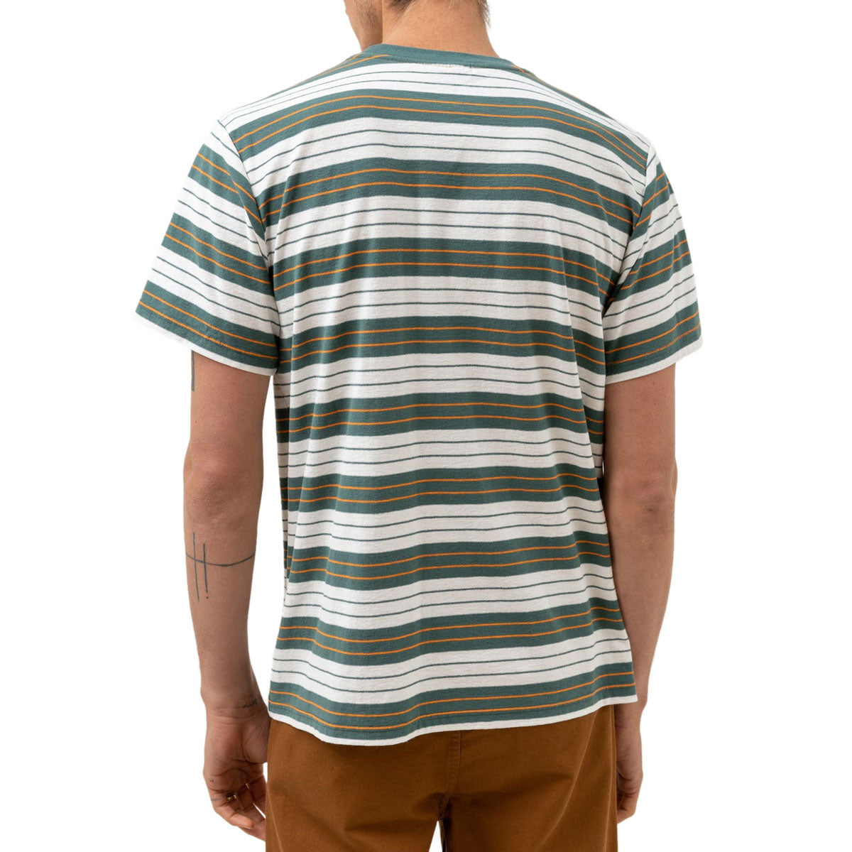 Rhythm Vintage Stripe T-Shirt - Teal image 3
